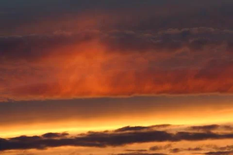 Wolkenformation Stock Photos