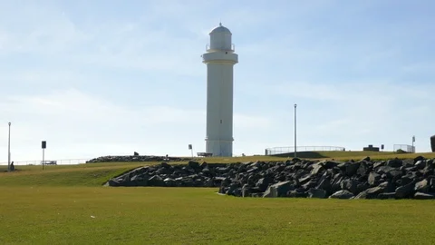 Wollongong Lighthouse Stockbeeldmateriaal 104403358