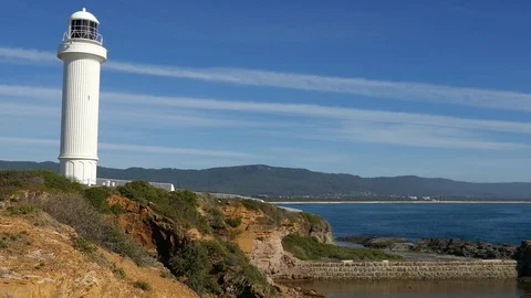 Wollongong Lighthouse Stock Footage 104403675