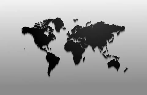 Wolrd map background Stock Illustration