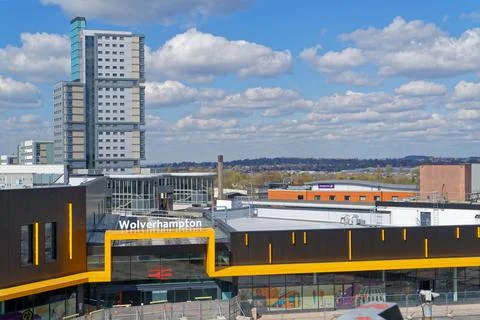 Wolverhampton Train Station Stock-Fotos