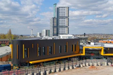 Wolverhampton Train Station Stock-Fotos