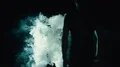 The woman and man walking in the dark through the smoke cloud. slow motion 4k or 4k+ Resolution
