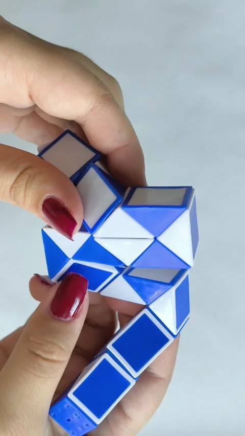 Woman Assembling Puzzle Intelligence Development, Leisure, Fine Motor Skills Stock Footage 318133137