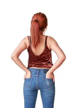 Woman back Stock Photos