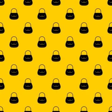 Woman bag pattern vector Stock Illustration