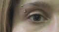 woman brown eye HD Footage