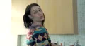 Woman chatting and boiling the kettle HD Footage