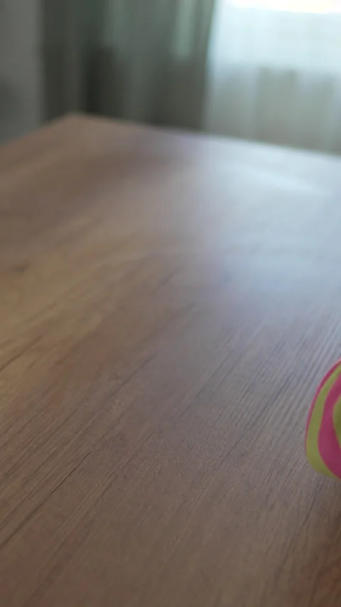 Woman clean the dust from table with microfiber Stock Footage 292557773
