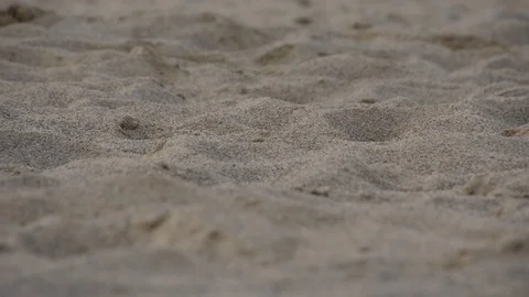 Woman close up feet moving on fine sand ... | Stock Video | Pond5