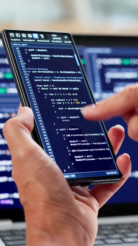 Woman Coder Working On Web Development Stock Footage 319355588