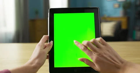 Woman could be student, using tablet to access educational materials or online Stock Footage 277670892