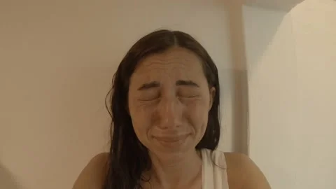 Woman crying Stock Footage 155791027