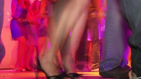 Woman dancing at discotheque Stock Footage 20510894