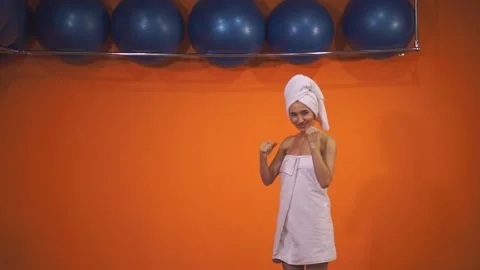 Woman dancing Stock Footage 239463564