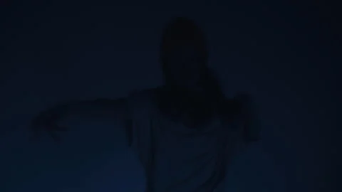 A woman dancing in a studio Stock-Footage 259137478