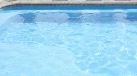 Woman diving into pool Stock Footage 1093210