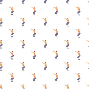 Woman doing squats workout pattern for fitness Stockillustratie