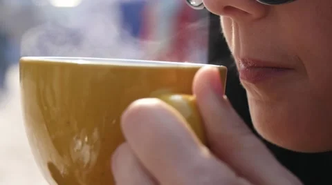 Woman Drinking Tea 動画素材 46939758