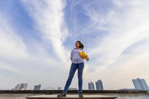 Woman engineer Stock Photos