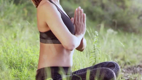 Woman exercising Stock Footage 137550131