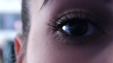 Woman eye Stock Footage 35347101