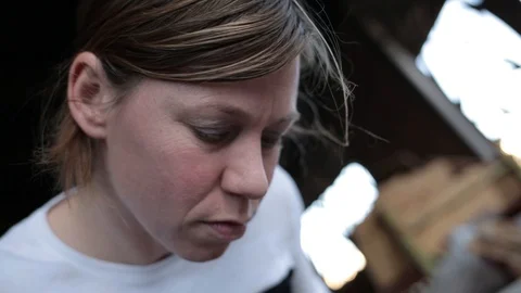 Woman Video stock 104970110