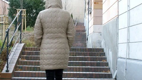 Go Up Stairs Stock Video Footage | Royalty Free Go Up Stairs Videos | Pond5