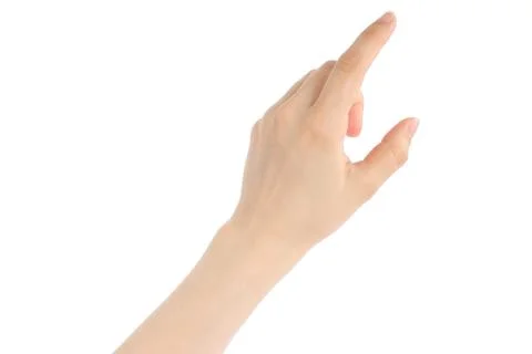 Woman hand Foto stock