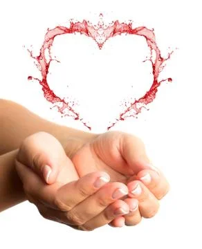 Woman hands Foto stock