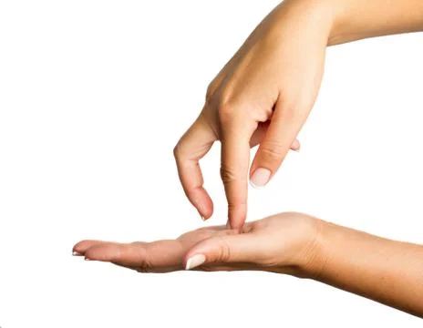 Woman hands Stock Photos