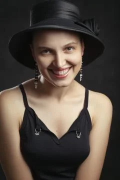 Woman in hat Photos