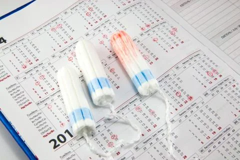 Woman hygiene protection Stock Photos