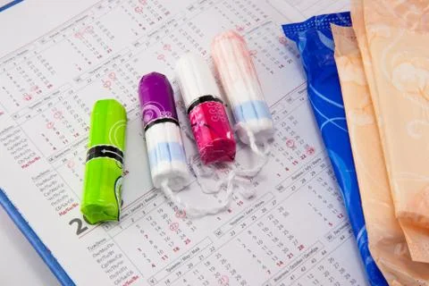 Woman hygiene protection Stock Photos