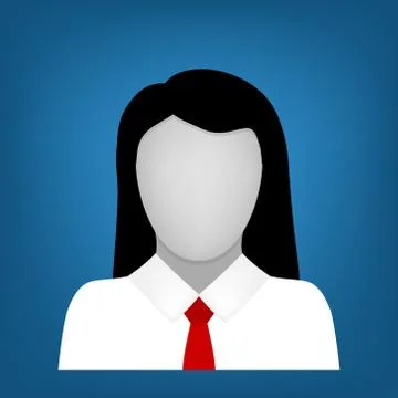 Woman icon vector Stock Illustration
