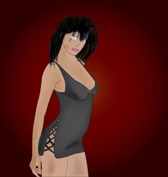 Woman Illustrazione stock