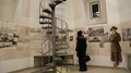 Woman inside Ratusha or town hall in Ivano-Frankivsk city, western Ukraine HD Footage