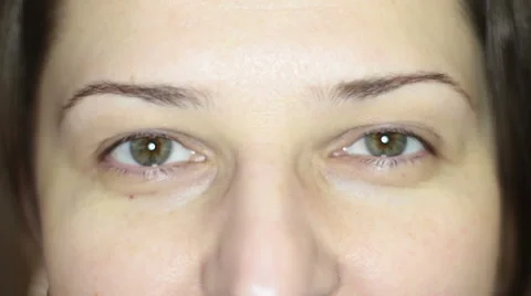 Woman Looking At The Camera Stock-Footage 47017747