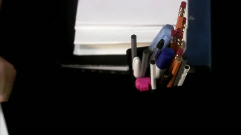 A woman marking maths problem, close-up Stock Footage 11289959