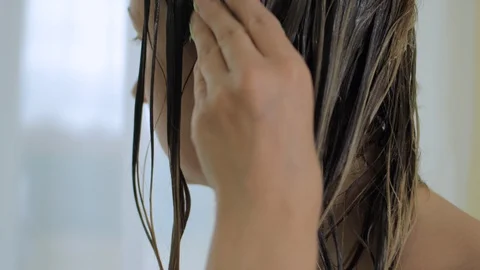 How to apply conditioner on hair sale video