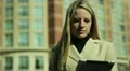 Woman outside with tablet HD 동영상