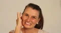 Woman with painful ear ache / blockage HD Footage