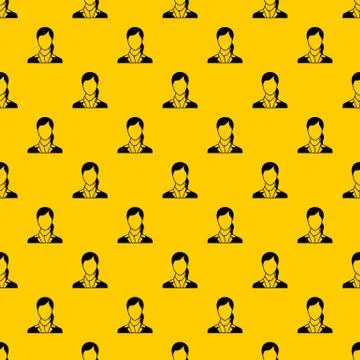 Woman pattern vector イラスト素材