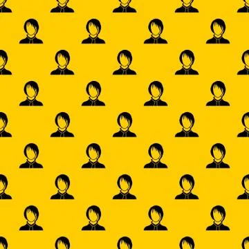 Woman pattern vector Illustrazione stock