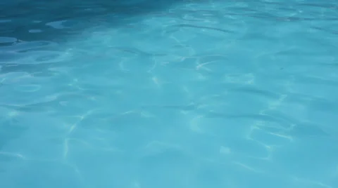 Woman In Pool Stock Footage 22497557