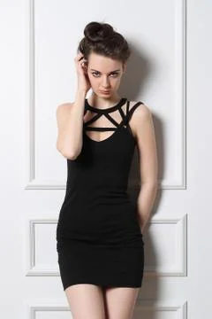 Woman posing Stock Photos