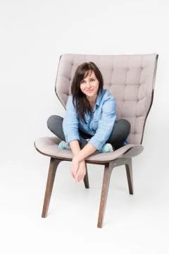 Woman posing Stock Photos