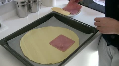 Woman Preparing Pie Stock Footage 10827199
