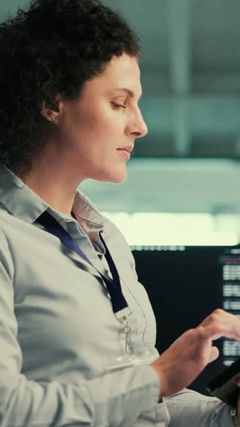 Woman, programmer and reading with tablet in office for research, server update Stock Footage 332912748