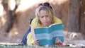Woman Reading Holy Bible HD Footage